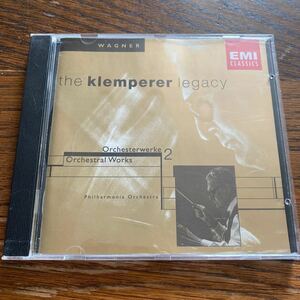 中古CD オットー クレンペラー the klemperer legacy Orchesterwerke 2 Richard Wagner ワーグナー Philharmonia Orchestra Otto Klemperer