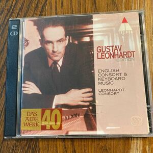 中古CD グスタフ・レオンハルト・エディション Vol.10 イギリスの合奏&鍵盤音楽集 GUSTAV LEONHARDT EDITION ENGLISH CONSORT 