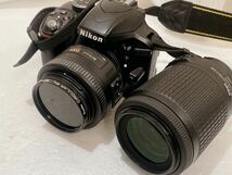 Nikon D3300 DX AF-S NIKKOR 35mm 1:1.8G 55-200mm 1:4-5.6G ED デジタル一眼レフ デジタルカメラ ニコン _画像9