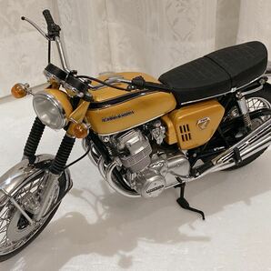 Honda CB 750 KO 1968 Gold Metallic Classic Bike Series Scale 1:6 ミニチャンプス MINICHAMPS の画像3