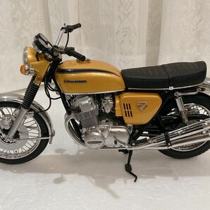 Honda CB 750 KO 1968 Gold Metallic Classic Bike Series Scale 1:6 ミニチャンプス MINICHAMPS の画像4
