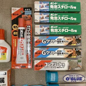 新品未使用品 液体のり 粘着スティックのり スティックのり マーカーのり ボンド 発泡スチロール用 コンクリート用 Gクリヤー 長期保管品の画像5