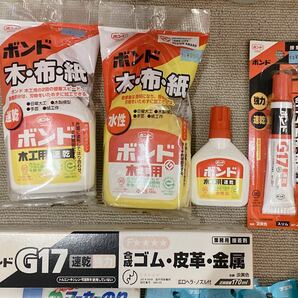 新品未使用品 液体のり 粘着スティックのり スティックのり マーカーのり ボンド 発泡スチロール用 コンクリート用 Gクリヤー 長期保管品の画像4