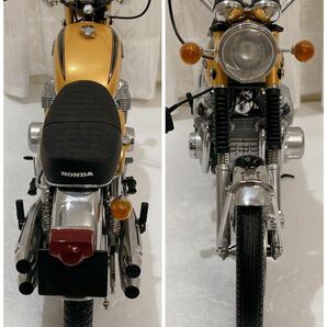 Honda CB 750 KO 1968 Gold Metallic Classic Bike Series Scale 1:6 ミニチャンプス MINICHAMPS の画像7