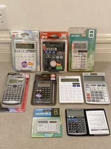  new goods unused goods equipped calculator summarize SHARP CASIO Canon count machine notebook type LS-102TUC LS-122TSG EL-W300X fx-991ES LS-10T-BK JF-120GT SL-760GT