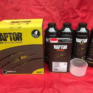 新品 正規輸入品!ラプターライナー ブラック 4Lセット RAPTOR LINER 2セット