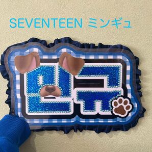 SEVENTEEN ミンギュ　ネームボード