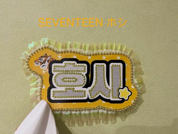 seventeen ホシ　ネームボード