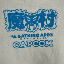 激レア！ A BATHING APE × CAPCOM 魔界村コラボTシャツ アベイシングエイプ カプコン 限定_画像5