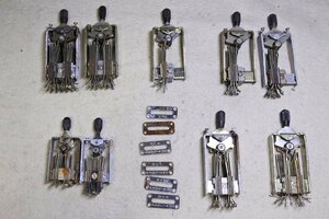  Siemens key Siemenskey all sorts 9 piece set plate 6 piece attaching valuable goods 