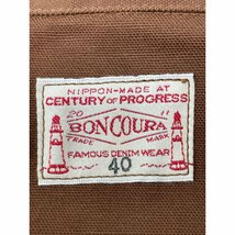 BONCOURA ボンクラ ブラウン GKL33070 U.S.Armyカバーオール ジャケット ブラウン 40 ジャケット コットン メンズ 中古_画像5