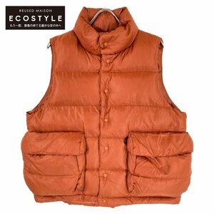 DAIWA PIER39 ダイワピア39 23AW オレンジ TECH BACKPACKER DOWN VEST オレンジ M ベスト ポリエステル レディース 中古