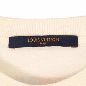 LOUIS VUITTON ルイヴィトン RM192M NPL HHY07W バックプリント バーコードTシャツ ホワイト M トップス コットン メンズ 中古の画像8