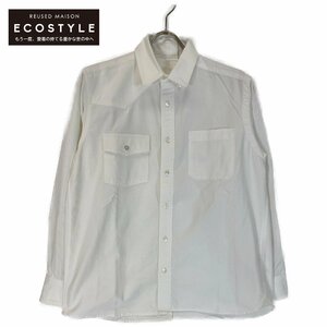 sacai サカイ ホワイト SCM-038 Cotton Poplin Shirt ホワイト 1 トップス コットン メンズ 中古