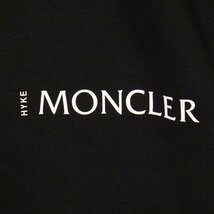 MONCLER モンクレール ブラック 22年 ジーニアス ×HYKE スウェット パンツ ブラック M ボトムス コットン メンズ 中古_画像3