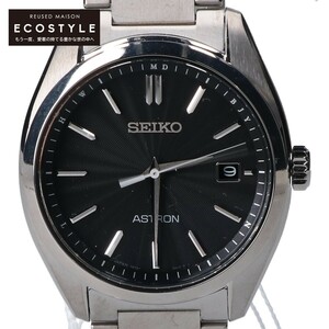 新品同様 SEIKO セイコー SBXY033 7B72 ASTRON アストロン オリジン ソーラー電波 腕時計 シルバー