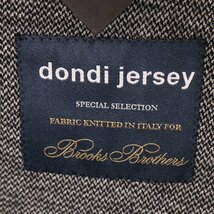 Brooks Brothers ブルックスブラザーズ 1818 REGENT DONDI JERSEY グレー 2Bジャケット グレー 36S ジャケット ウール メンズ 中古_画像9