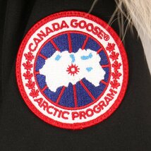 CANADA GOOSE カナダグース 3438JM ブラック ジャスパー ファー付き ダウンジャケット ブラック XS ジャケット ポリエステル メンズ 中古_画像7