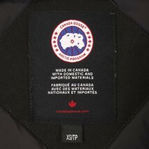 CANADA GOOSE カナダグース 3438JM ブラック ジャスパー ファー付き ダウンジャケット ブラック XS ジャケット ポリエステル メンズ 中古_画像8