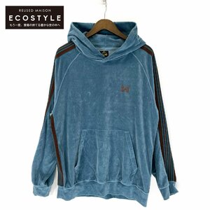 needles ニードルズ ブルー Track Hoody ブルー M トップス コットン メンズ 中古