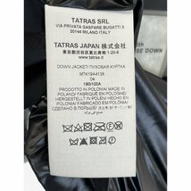 TATRAS タトラス 19-20AW MTK19A4138 ACONITOアコーニト ファー フーディダウンコート ブラック 4 コート ナイロン メンズ 中古_画像6