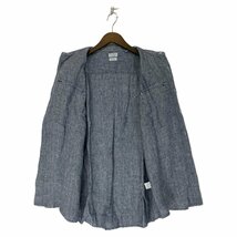 Brunello Cucinelli ブルネロクチネリ 22SS MW6763009 LEISURE FIT リネン100 半袖シャツ ネイビー M トップス リネン メンズ 中古_画像4