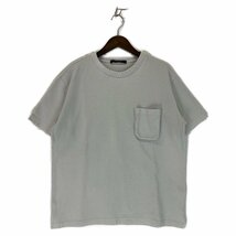 LOUIS VUITTON ルイヴィトン 22年製 HIY49W 3Dポケット モノグラム Tシャツ ホワイト L トップス コットン メンズ 中古_画像2