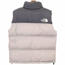 THE NORTH FACE ノースフェイス ND92232 メルトグレー ヌプシダウンベスト メルトグレー M ベスト ナイロン メンズ 中古_画像6