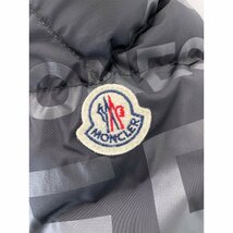 国内正規/22年製 MONCLER モンクレール TARENTAISE ボアカラー/フード付ダウン ジャケット 1 ブラック メンズ_画像9