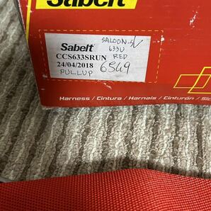 Sabelt サベルト 6点ハーネス 超美品 ほぼ未使用 正規店購入の画像3