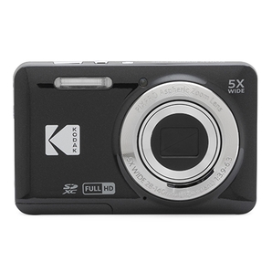 KODAK（コダック） コンパクトデジタルカメラ FZ55BK ブラックの画像1