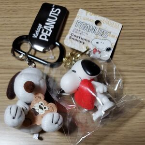 PEANUTS SNOOPY and Teddy Bear SN＆ベア カラビナMC [ナカジマコーポレーション]