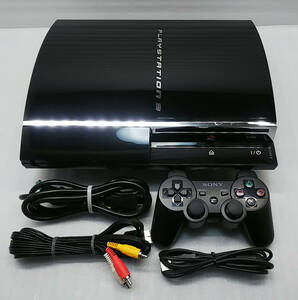 278 中古 SONY PS3 プレステ3 プレステーション3 本体 CECHA HDD：500GB FW3.55 PS2OK品