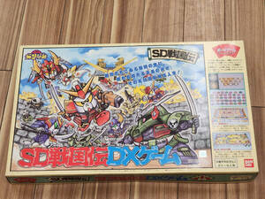 R60417　未使用　バンダイ　SD戦国伝 DX ゲーム　SDガンダム　ボードゲーム　ジョイファミリー　戦士コマ 未切り　レトロ