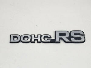 ★ R60425　日産 NISSAN　DR30　スカイラインRS用　リヤエンブレム　DOHC RS ★