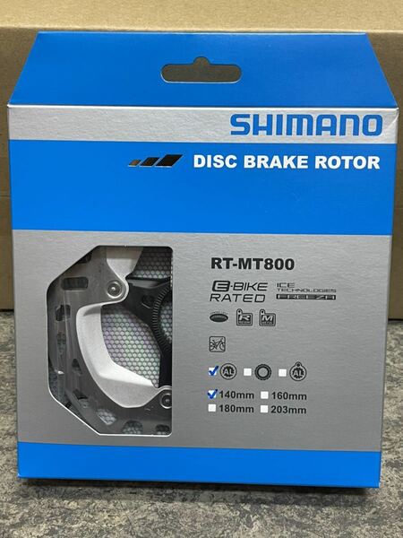 送料無料 新品未使用 シマノ アルテグラ ディスクローター RT-MT800 140mm 内セレーションタイプ