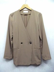 美品★GALLARDAGALANTE /ガリャルダガランテ ◎とろみVジャケット　Fサイズ　定価31900円