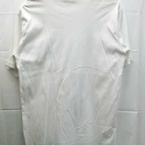 美品★Aquascutum WHITE LABEL◎アクアスキュータム ホワイトレーベル/プリントTシャツ/ホワイト/白/日本製/Mサイズの画像2