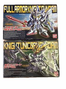 SDガンダム　 LEGEND BB 戦士　フルアーマー騎士ガンダム　騎士ユニコーンガンダム プラモデル