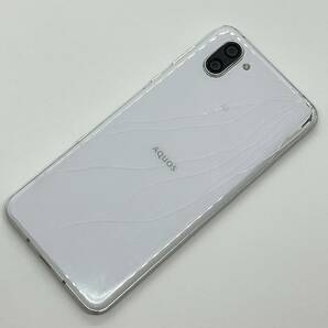 AQUOS R3 808SH プラチナホワイト ソフトバンク SIMロック解除済み 白ロム 128GB ワンセグ スマホ本体 送料無料 画面割れ Y9MRの画像5