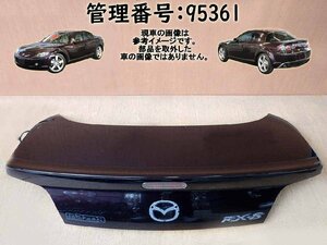 H17 ＲＸ－８ SE3P 28W トランクパネル/ロゴ欠品