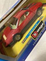 【送料無料】未使用長期保管品　1/24スケール ブラーゴ　フェラーリBB512 burago Ferrari ミニカー_画像2