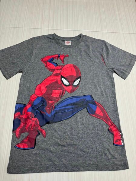 未使用訳あり　スパイダーマン　Tシャツ　男の子　半袖　Tシャツ　150cm