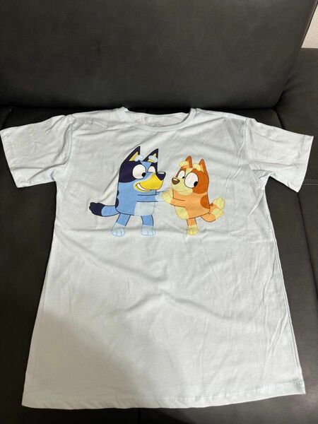 未使用訳ありbluey Tシャツ　ブルーイ　ビンゴ　男の子半袖Tシャツ150cm