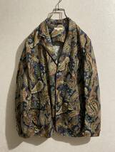 ◯ USA製 Engineered Garments ペイズリー テーラード ジャケット / エンジニアードガーメンツ シャツ アンコン M Mens #Sirchive_画像2