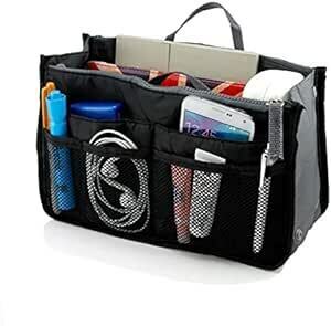 DFsucces バッグインバッグ インナーバッグ 収納ケース 自立 軽量 大容量 マルチバッグ 化粧品バッグ 通勤 引越し キャ