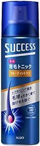 サクセス 薬用 育毛トニック フルーティシトラスの香り 180g 予防 頭皮ケア [医薬部外品] 髪の成長期を保ち、抜けにくい強い