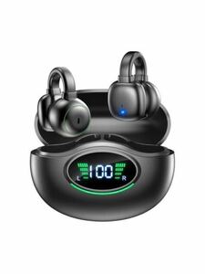 【2024年新時流 イヤーカフ イヤホン】WOWUP OWS イヤホン 耳挟み式イヤホン bluetooth イヤホン 空気伝導イヤホン 塞がない ワイヤレスイ