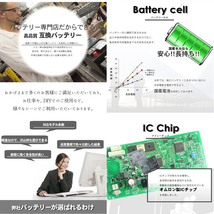 【ネコポス送料無料・1年保証】大容量・増量 東京MARUI AK 互換バッテリー 電動ガン 1.8Ah サバゲー サバイバルゲーム 東京マルイ マルイ_画像2