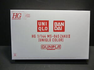 New Bandai Uniqlo Mobile Cust Gundam 40th Anniversary Limited Gunra MS-06S Zakuii Zaku II доставка 510 иен ~